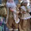 Sr y Sra Claus Dorado 2PZ