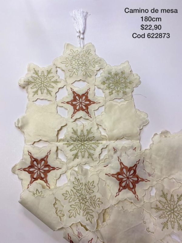 Camino de mesa 180cm Cod 622873