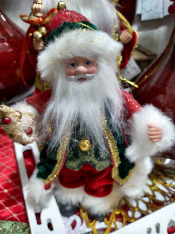 Santa Traje Gamuzado 1PZ