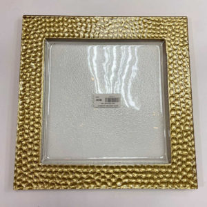 Plato Vidrio Cuadrado Cod 107854