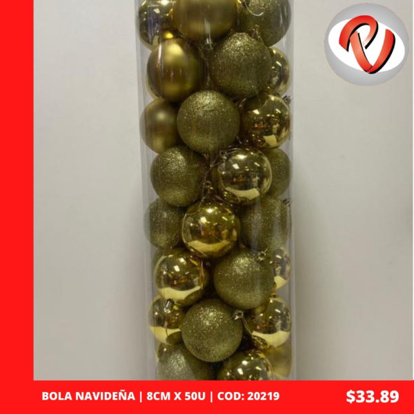 Bola Navideña Cod 20219