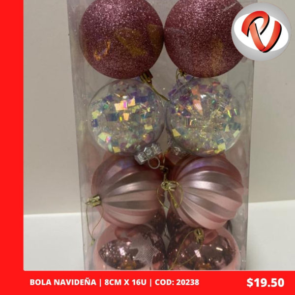 Bola Navideña Cod 20238