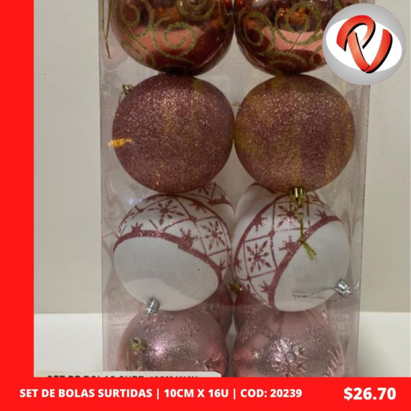 Bola Navideña Cod 20239