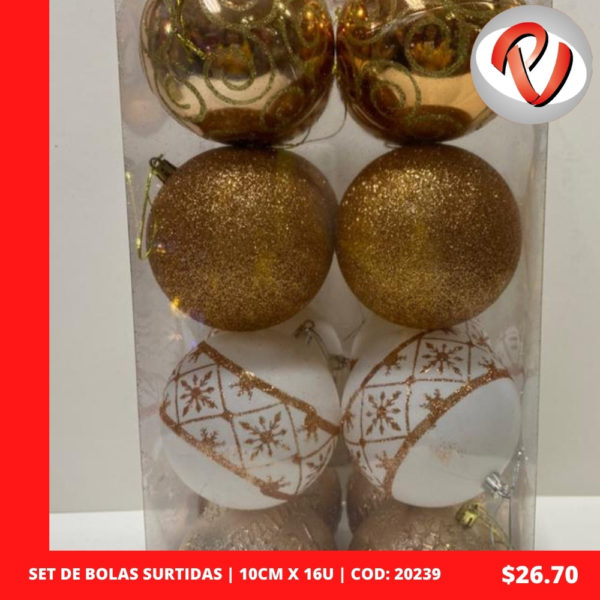 Bola Navideña Cod 20239 - Imagen 3