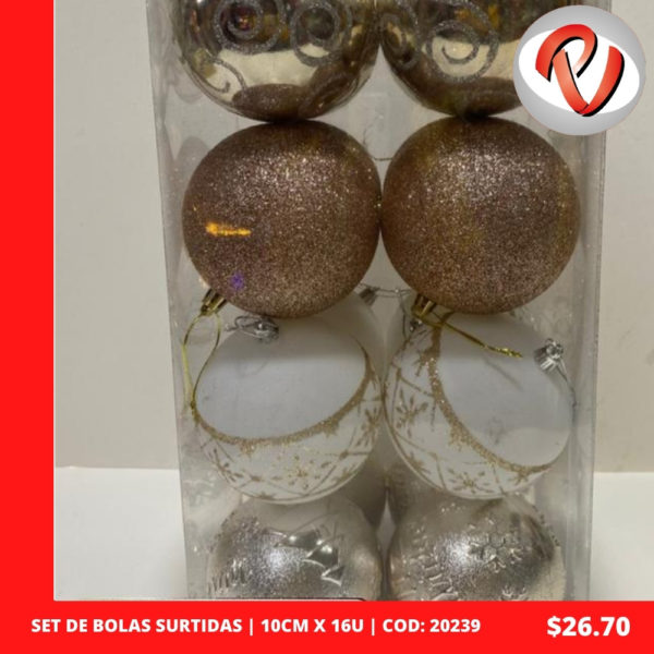 Bola Navideña Cod 20239 - Imagen 5